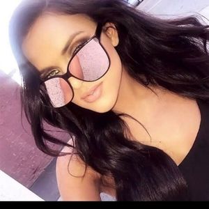 NWOT. Pink mirrored  cat eye sunglasses